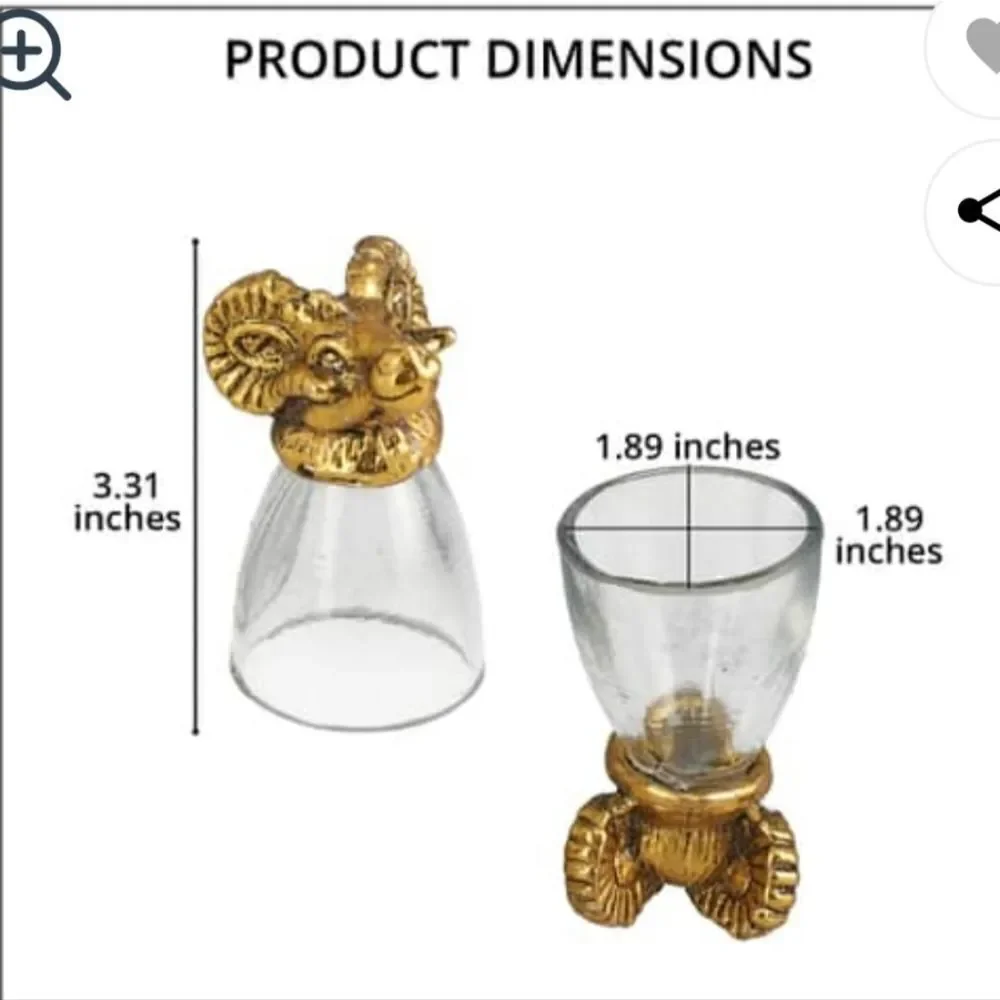Animal Head Shot Glasses